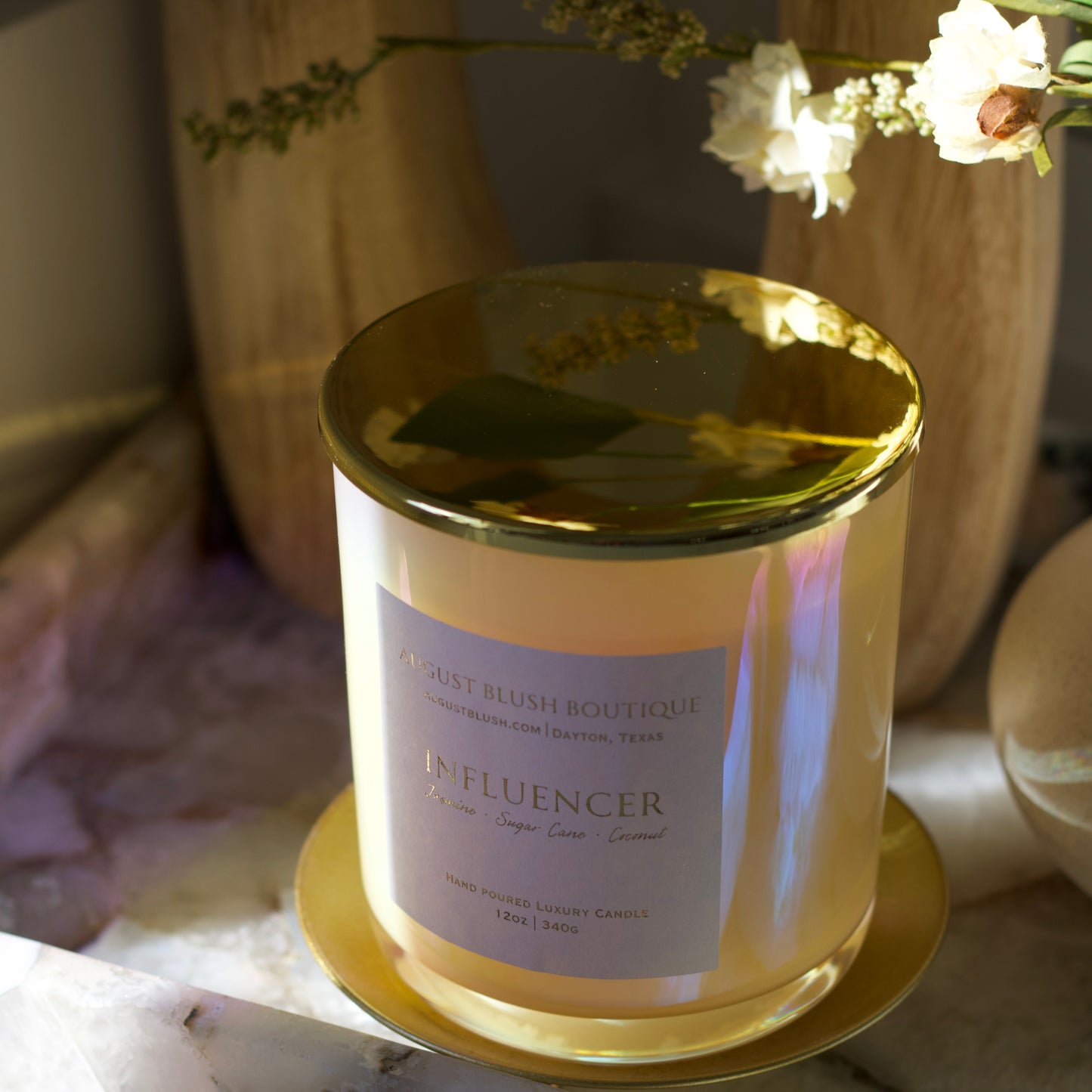 Sunwashed12oz Luxury Candle