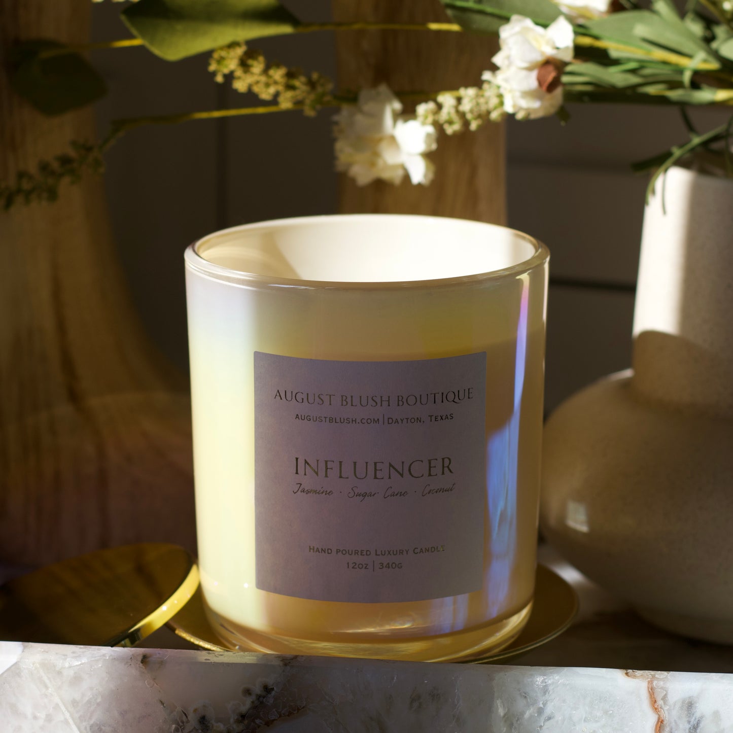 Sunwashed12oz Luxury Candle