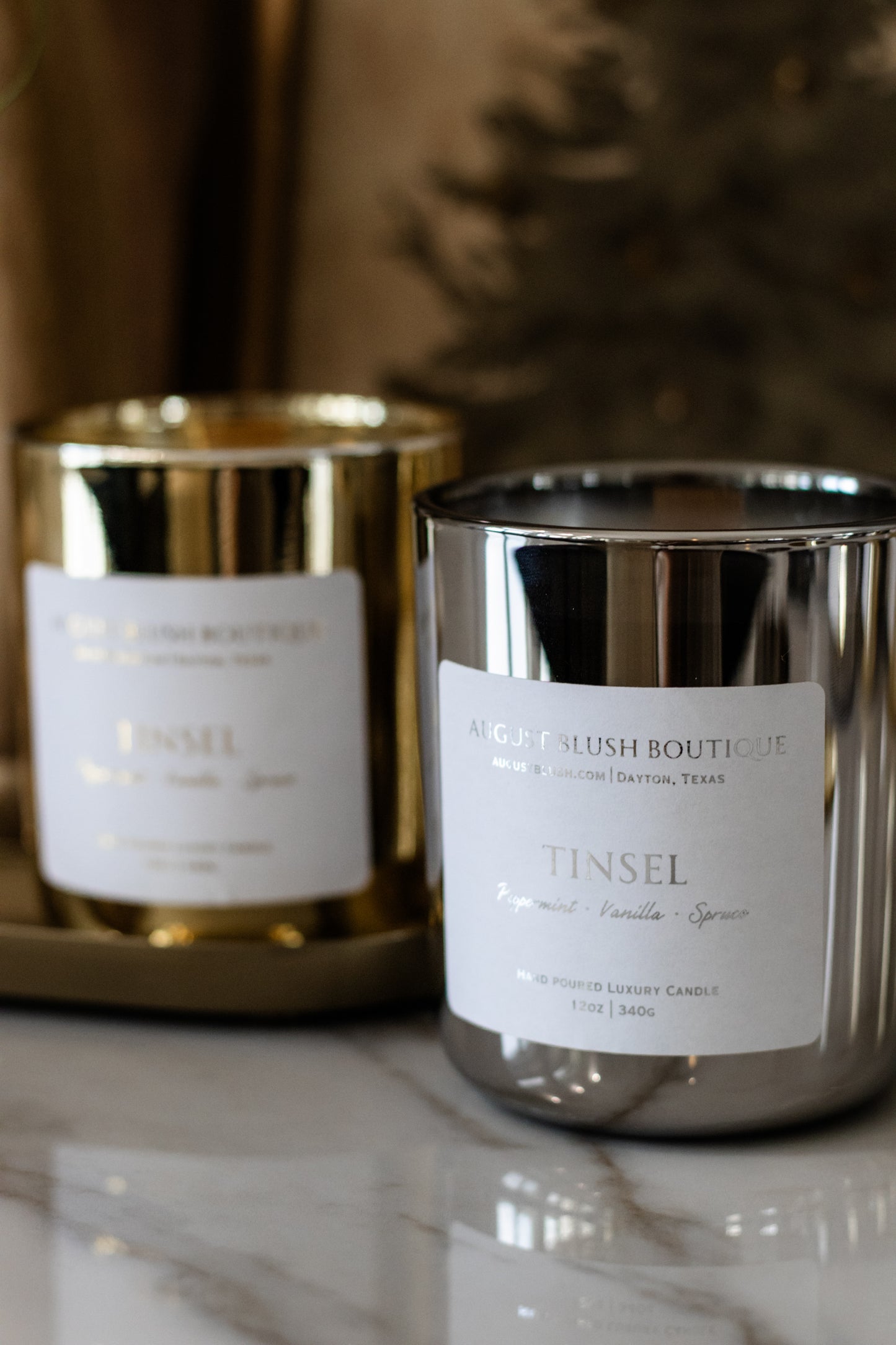 Tinsel 12oz Luxury Candle