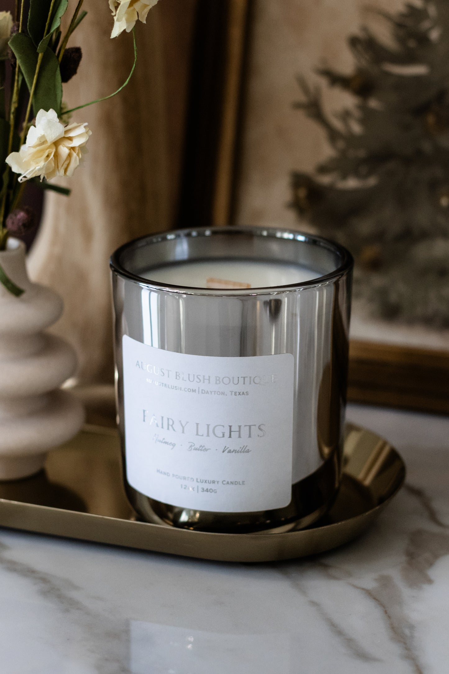 Fairy Lights 12oz Luxury Candle