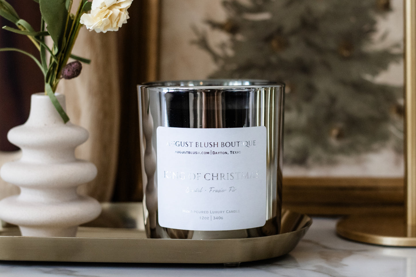 King of Christmas 12oz Luxury Candle