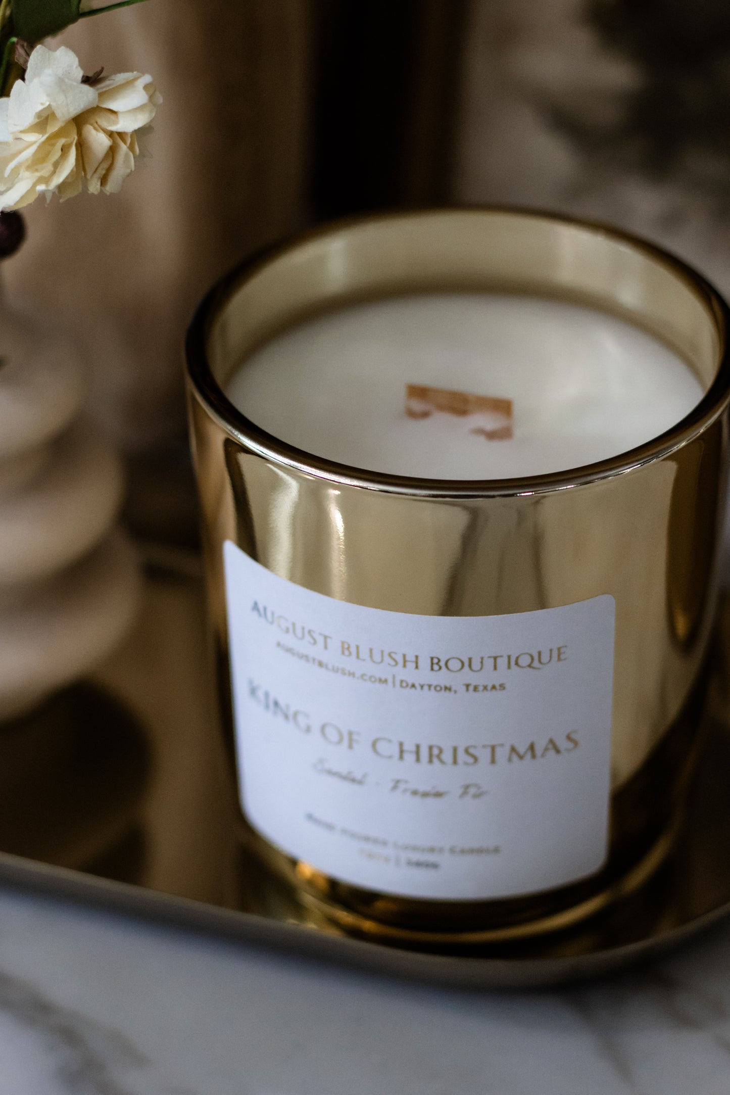 King of Christmas 12oz Luxury Candle