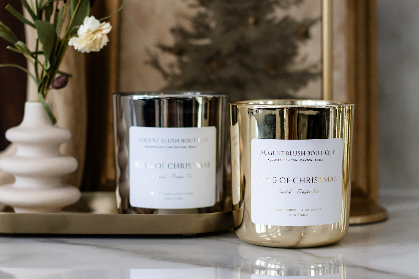 King of Christmas 12oz Luxury Candle