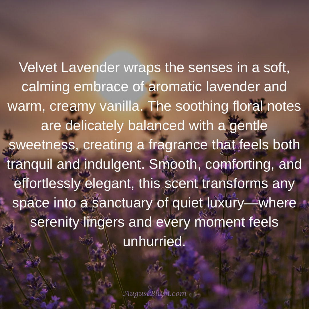 Velvet Lavender 12oz Luxury Candle