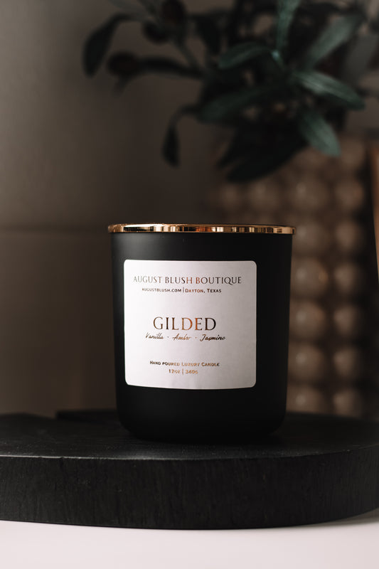 Gilded 12oz Luxury Candle