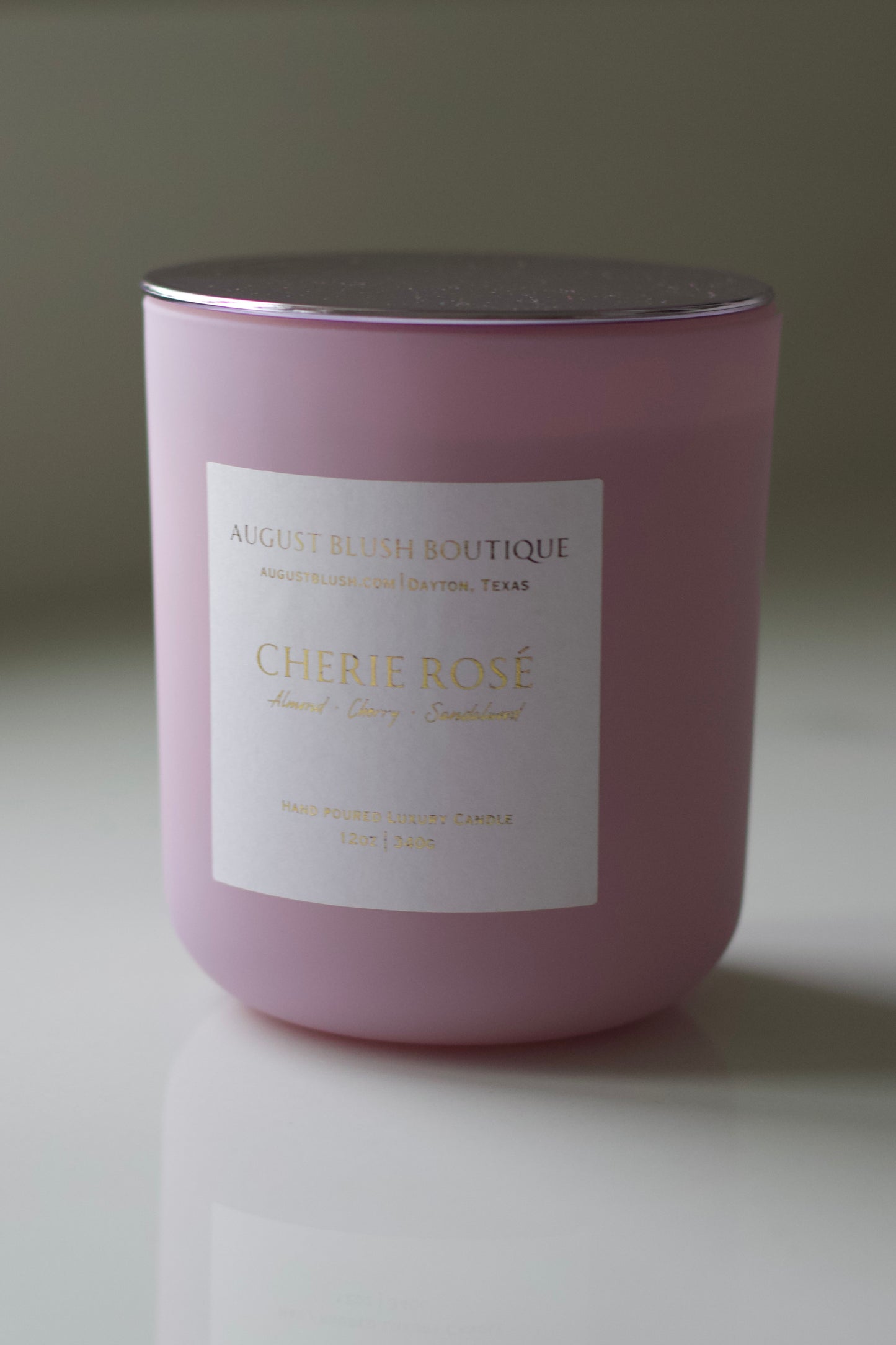 Cherie Rosé 12oz Luxury Candle