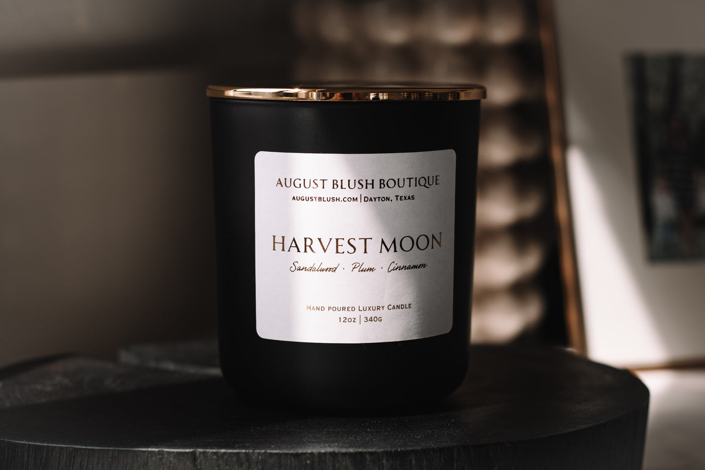 Harvest Moon 12oz Luxury Candle