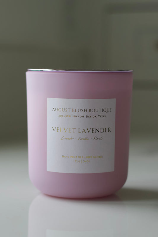 Velvet Lavender 12oz Luxury Candle