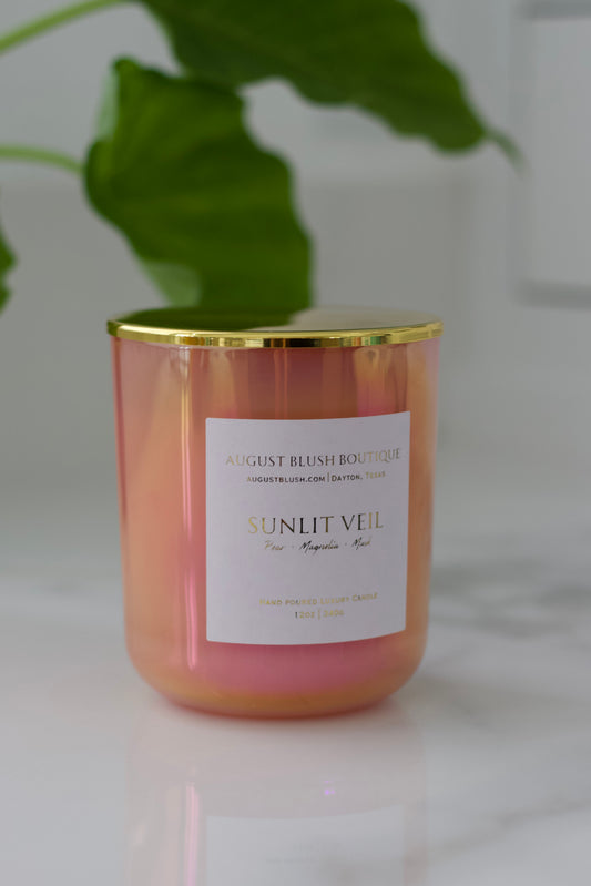 Sunlit Veil 12oz Luxury Candle