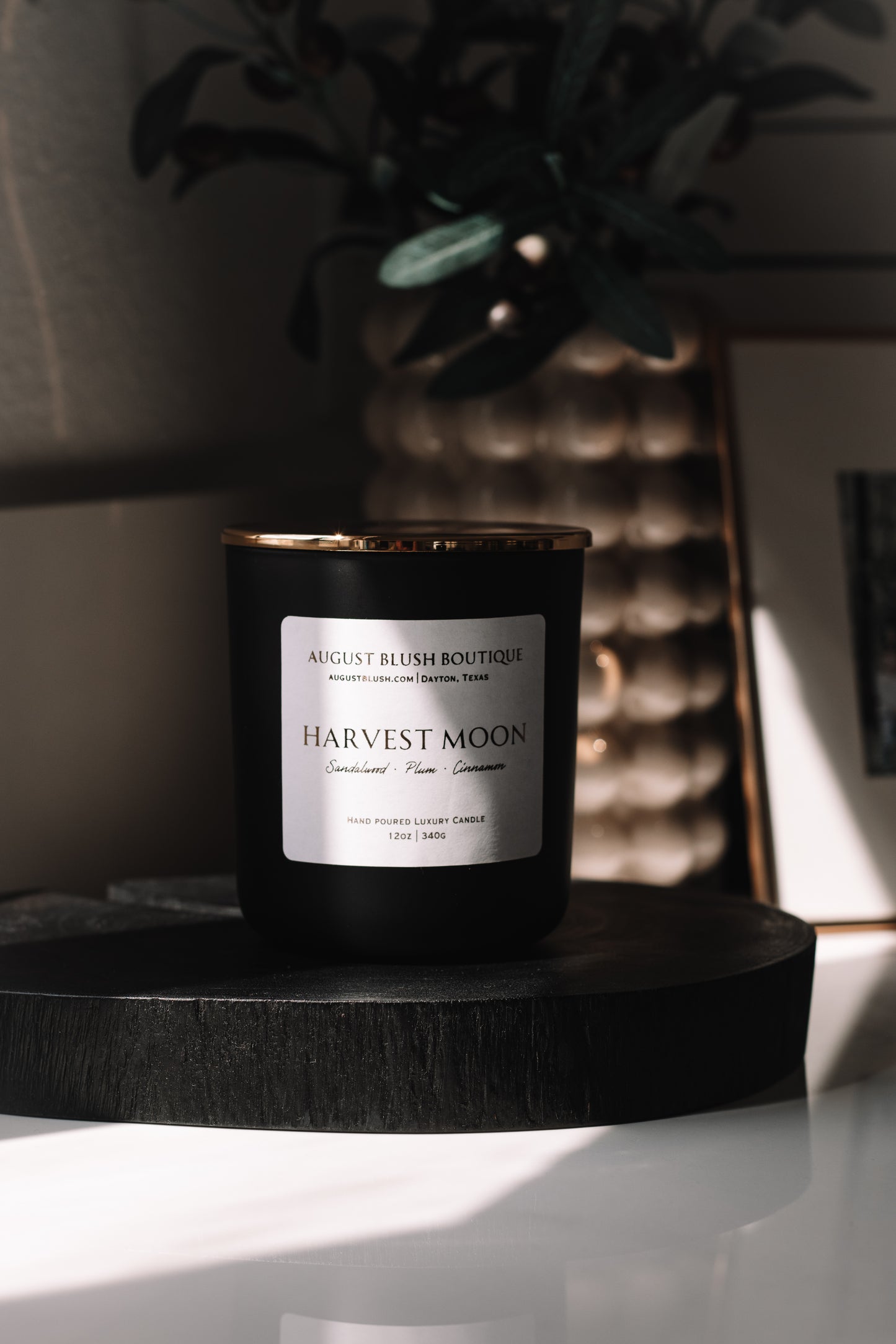 Harvest Moon 12oz Luxury Candle