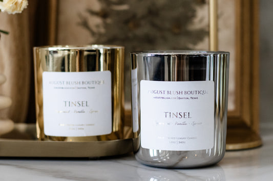 Tinsel 12oz Luxury Candle