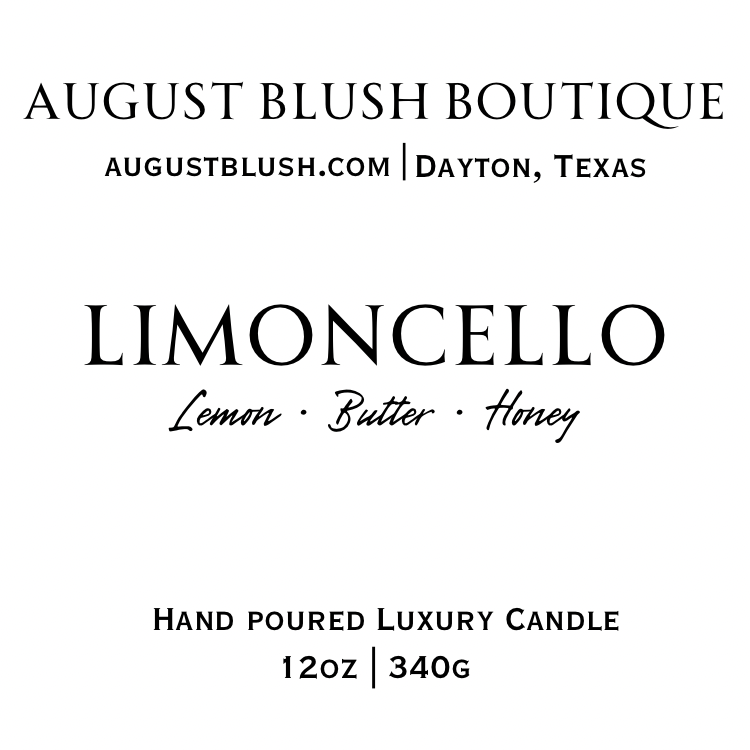 Limoncello 12oz Luxury Candle