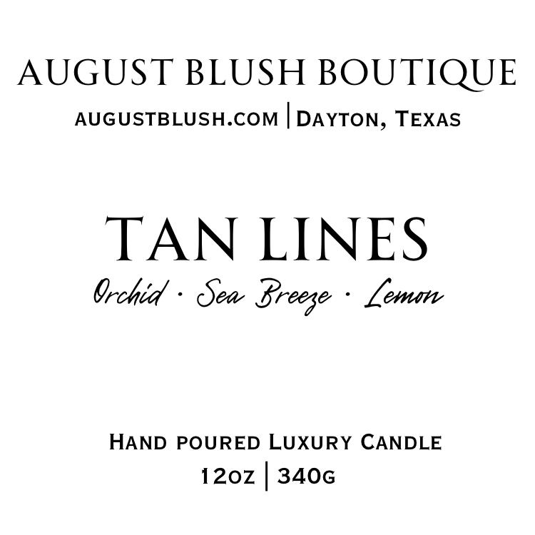 Tan Lines 12oz Luxury Candle
