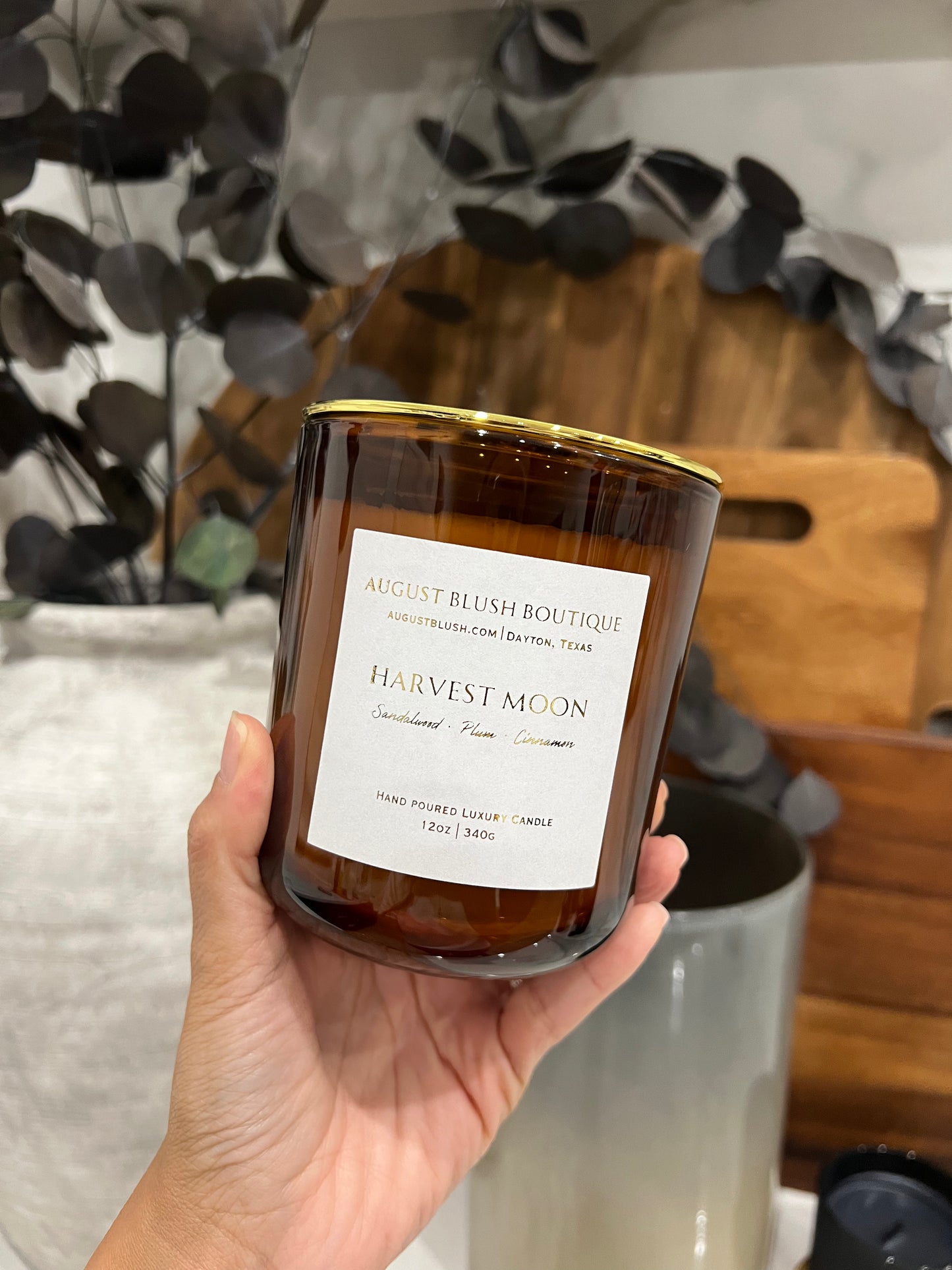 Harvest Moon 12oz Luxury Candle