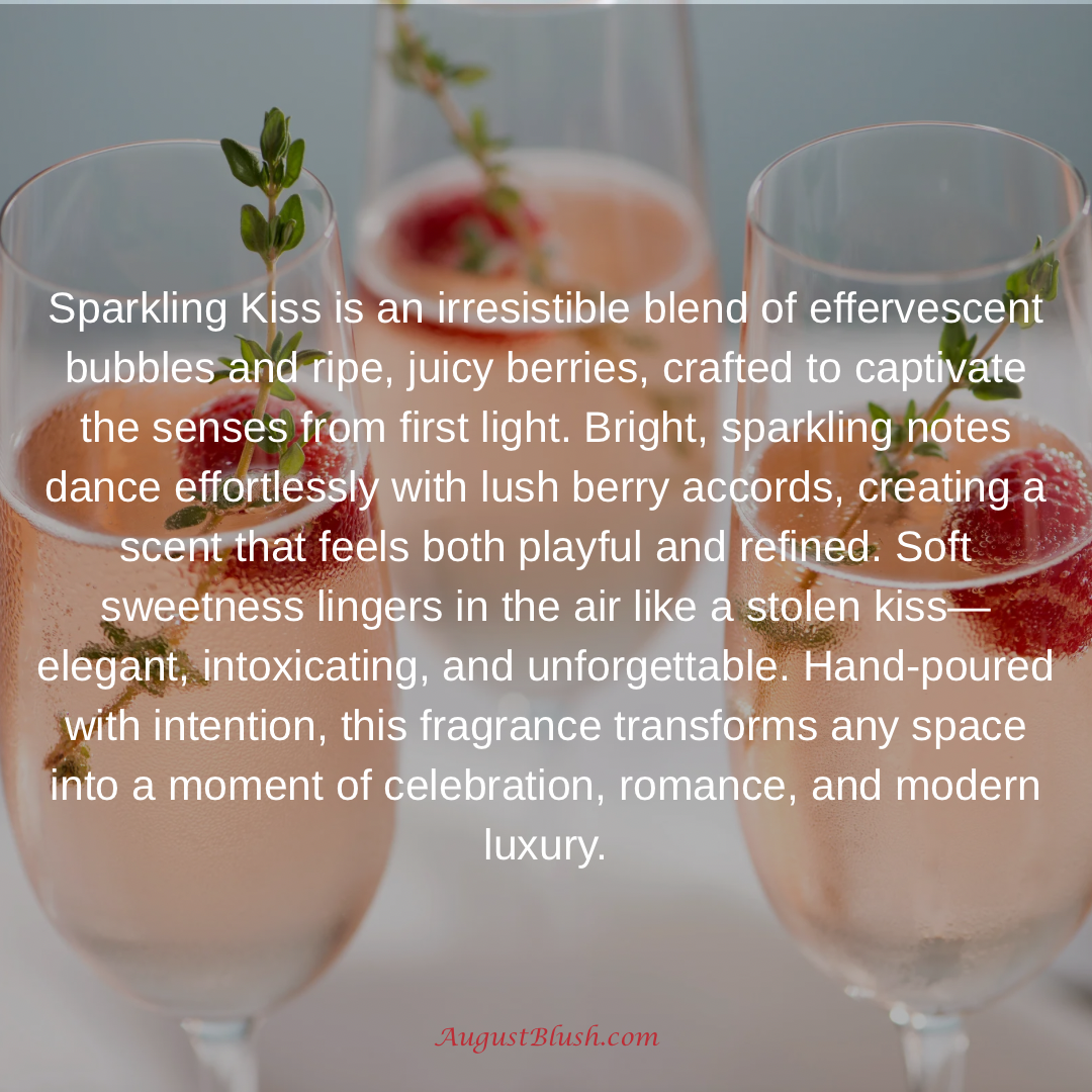 Sparkling Kiss 12oz Luxury Candle